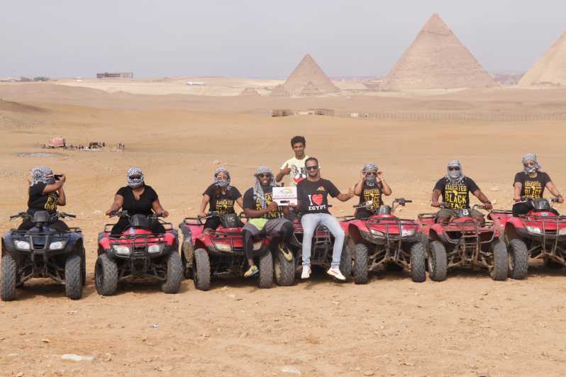 Kahire: Piramitler Çevresinde Quad & Camel Ride Combo Turu